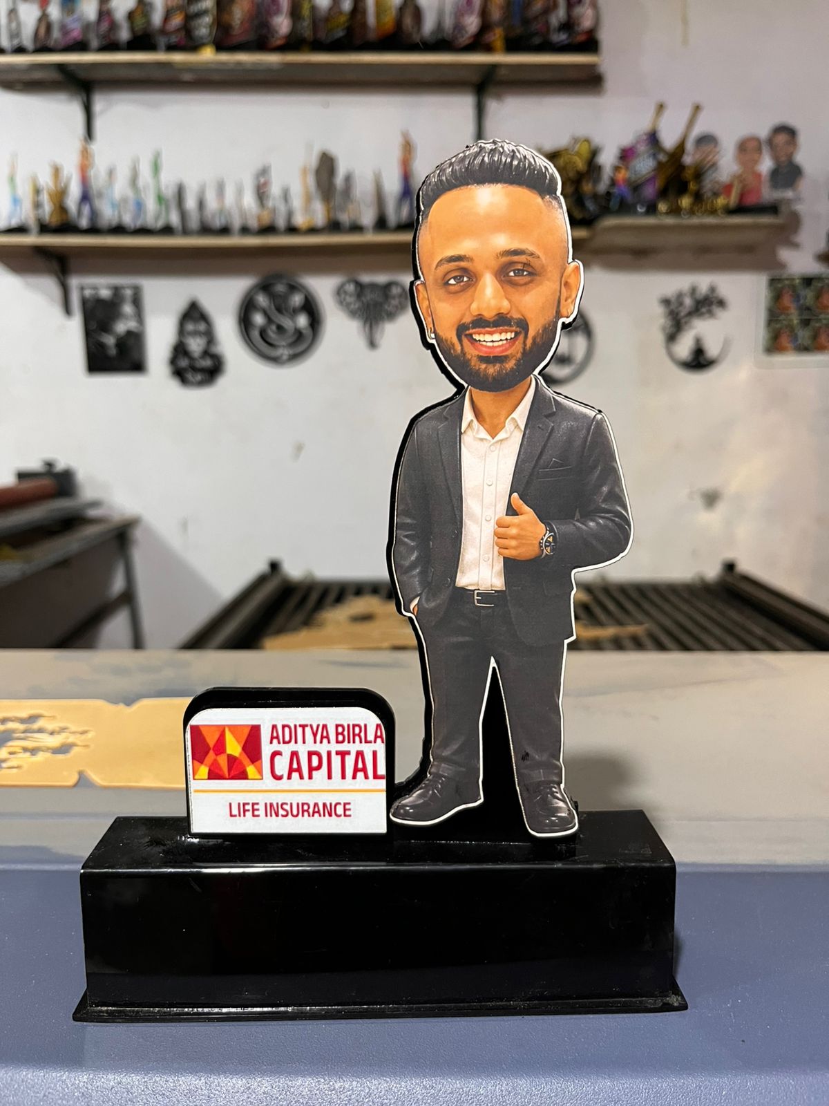 Aditya Birla Corporate Caricature Standee